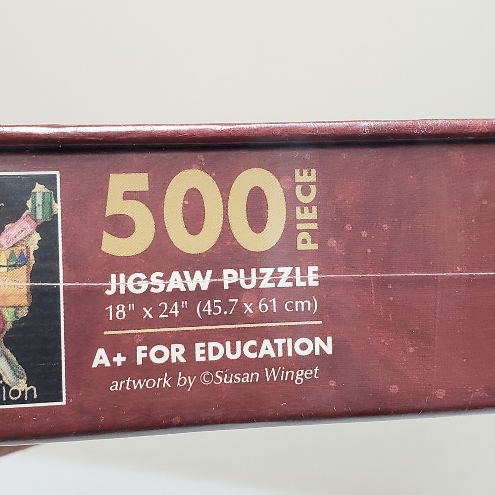 Lang Build Your Nation through Education 500 Piece Puzzle 2013 Sealed - Picture 4 of 6